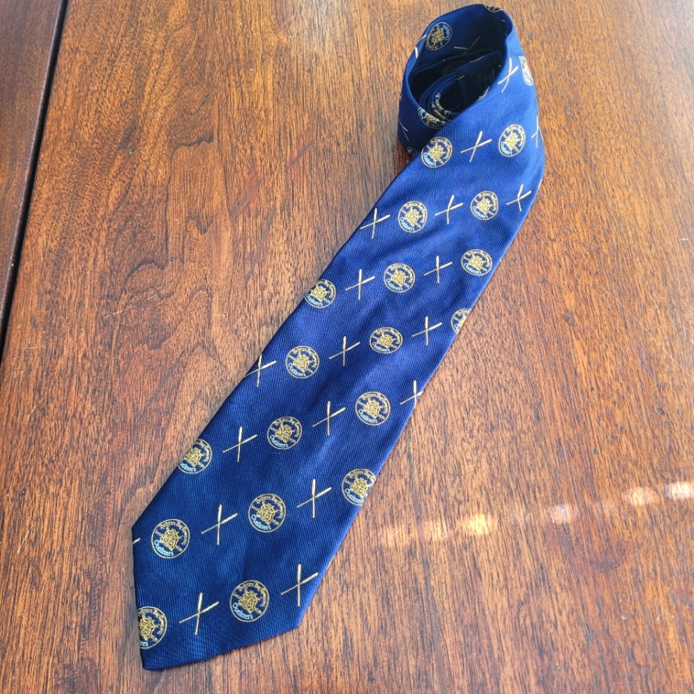 HBC Outfitters The Bay Navy Blue Necktie